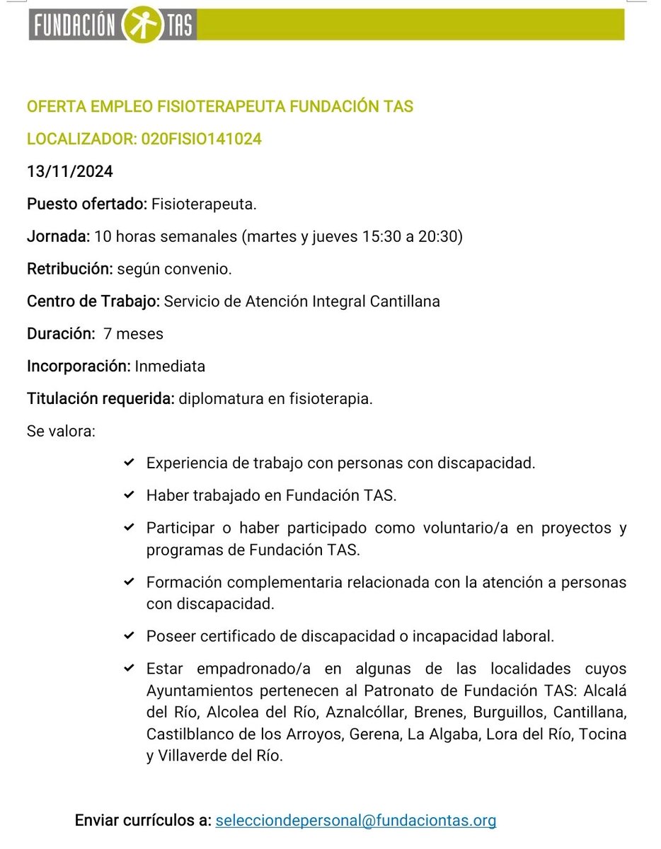Fundación TAS tweet media