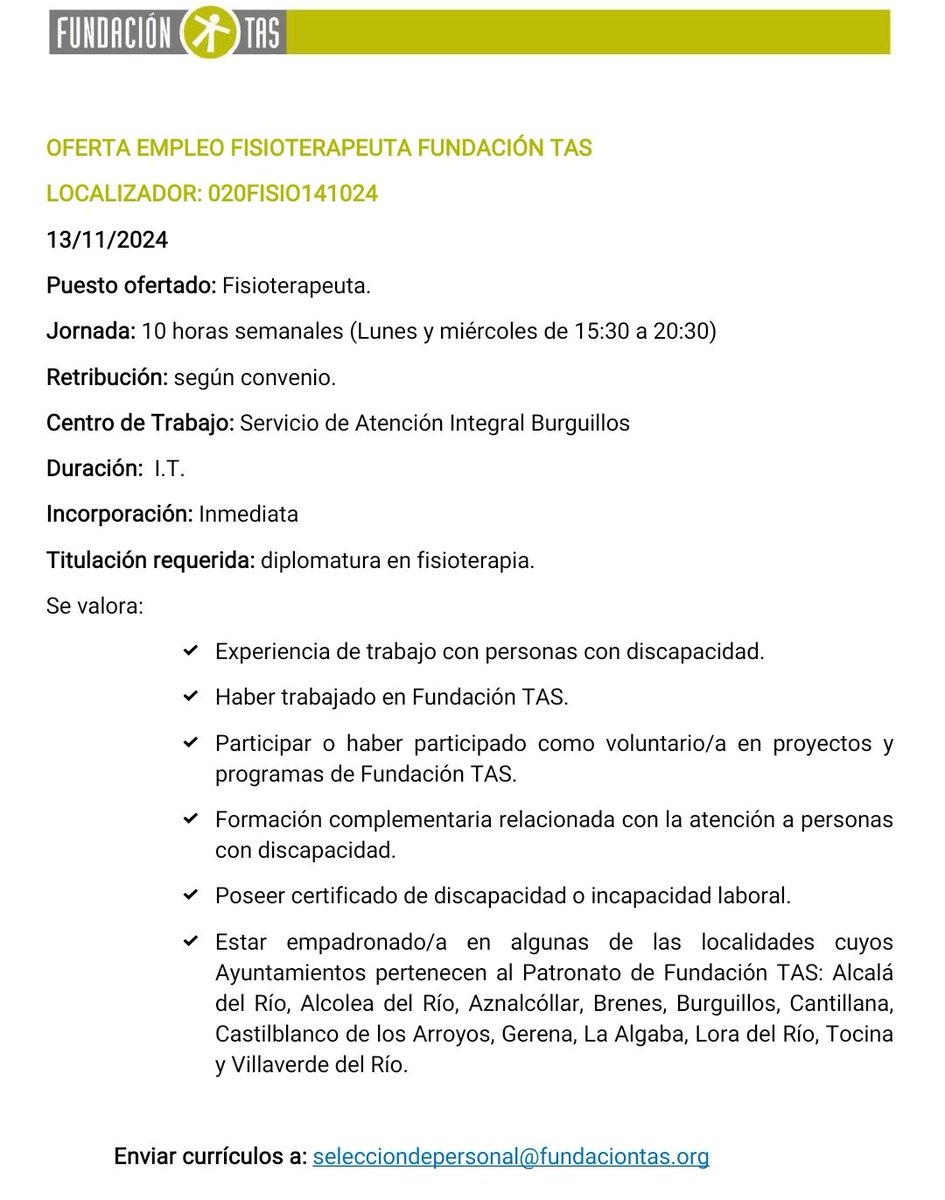 Fundación TAS tweet media