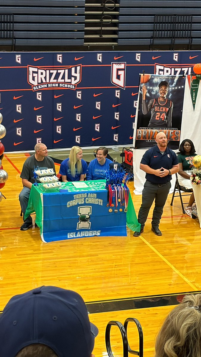 @GrizzlyTrackGHS (@grizzlytrackghs) on Twitter photo Kimberly Jones Signing Today to Throw
at Texas Texas A&M Corpus Christi. Congrats! <a href="/CoachWilk_40/">Jeff Wilkerson</a> <a href="/Coachdub_7/">Ryan Dubelbeis</a> Kimberly Jones Signing Today to Throw
at Texas Texas A&M Corpus Christi. Congrats! <a href="/CoachWilk_40/">Jeff Wilkerson</a> <a href="/Coachdub_7/">Ryan Dubelbeis</a>