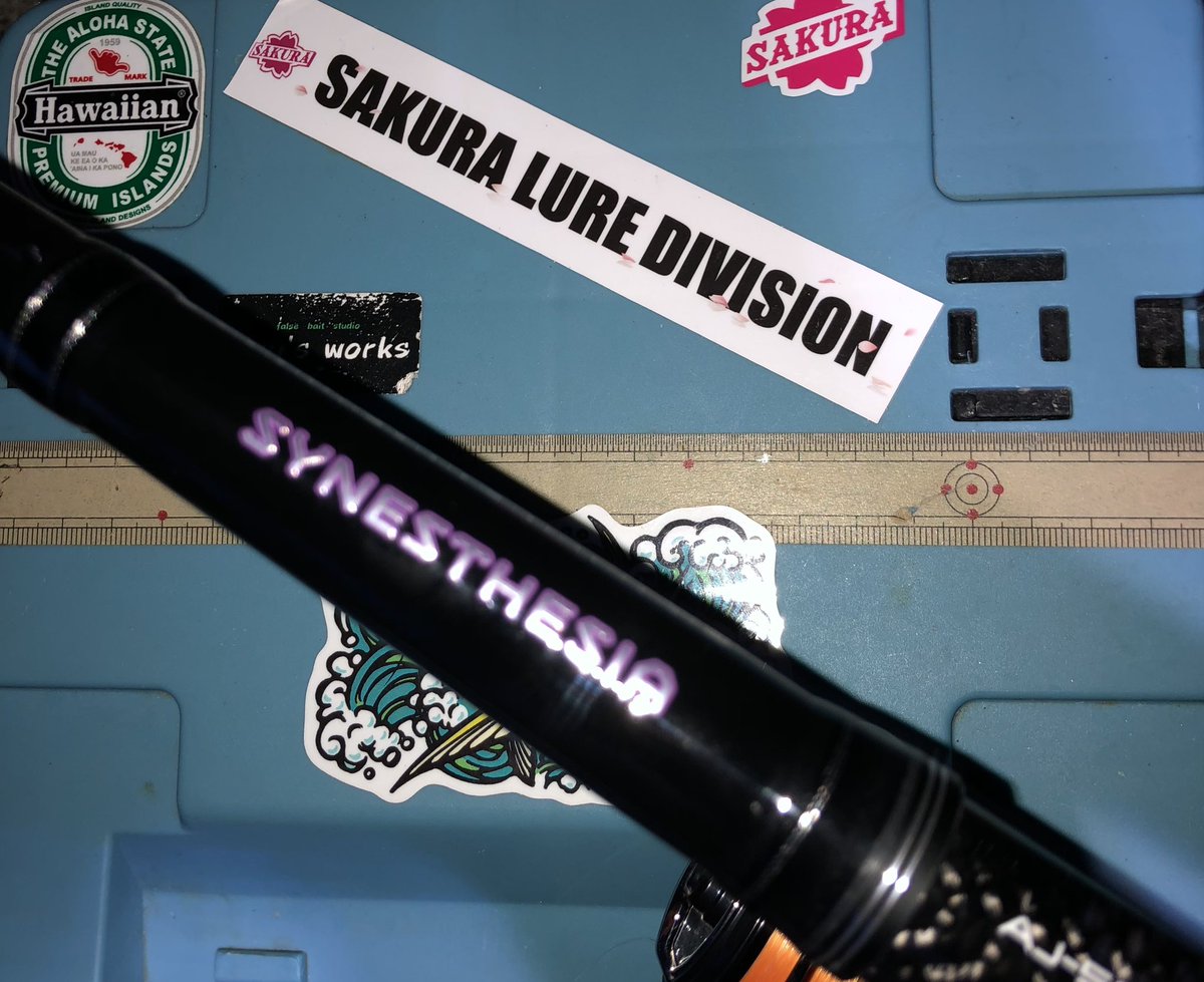 SYNESTHESIA AJ-56ST-EXが届き、鱗付けをすることができました