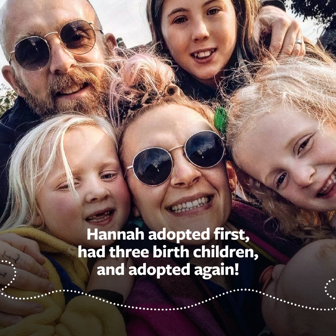 Youcanadopt's tweet image. Meet Hannah and her family 👋
Hannah and her husband first adopted in 2021 🫶
Could you start or grow your family by giving a child in need their forever home?
Take the first step in your adoption journey today by visiting youcanadopt.co.uk 🔗
#YouCanAdopt