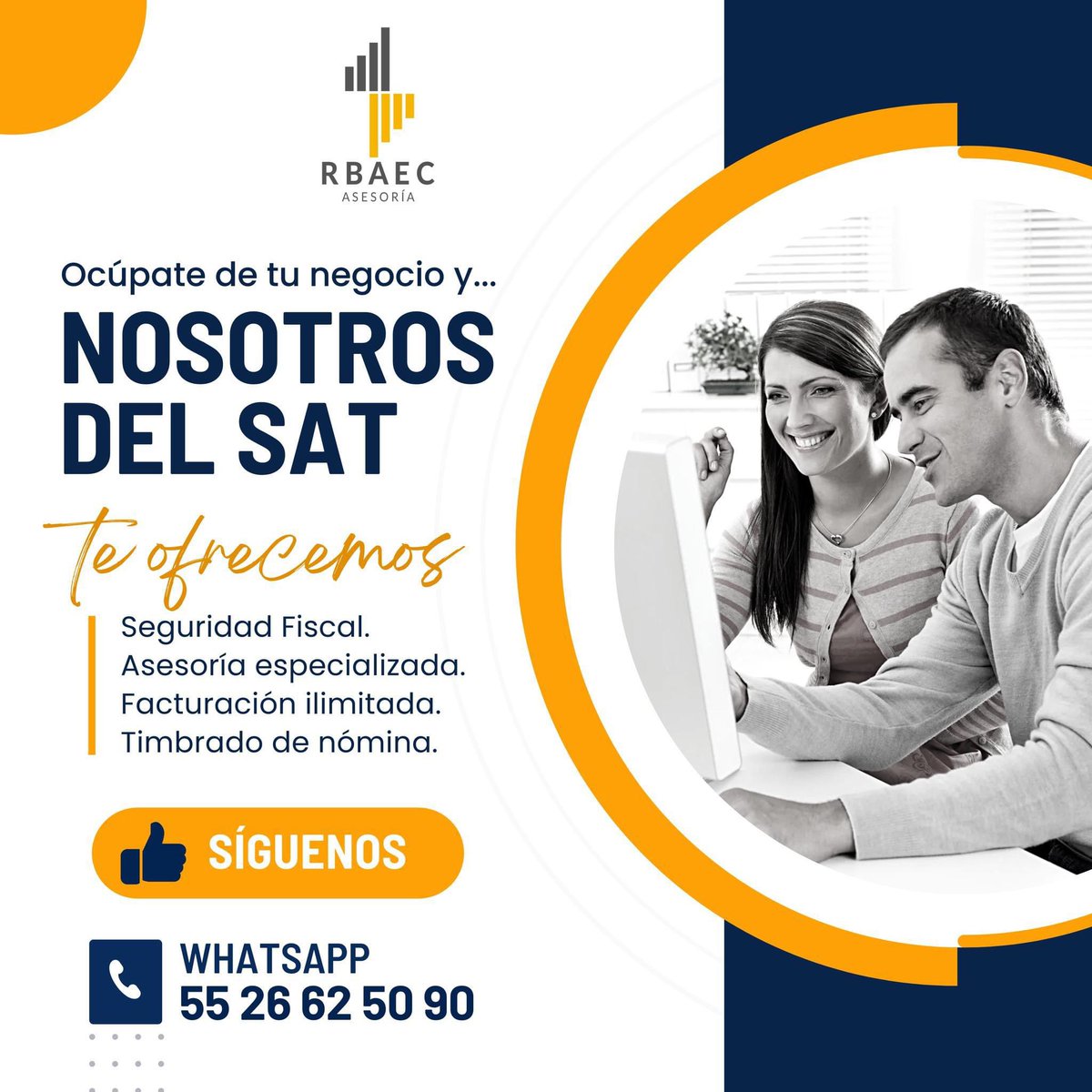 CreativaRba's tweet photo. ✅ A sus órdenes. Contáctanos: 55 2662 5090
...
#RBAEC #Asesoria #Contabilidad #Fiscal #Contador https://t.co/K0pMWmrbdM