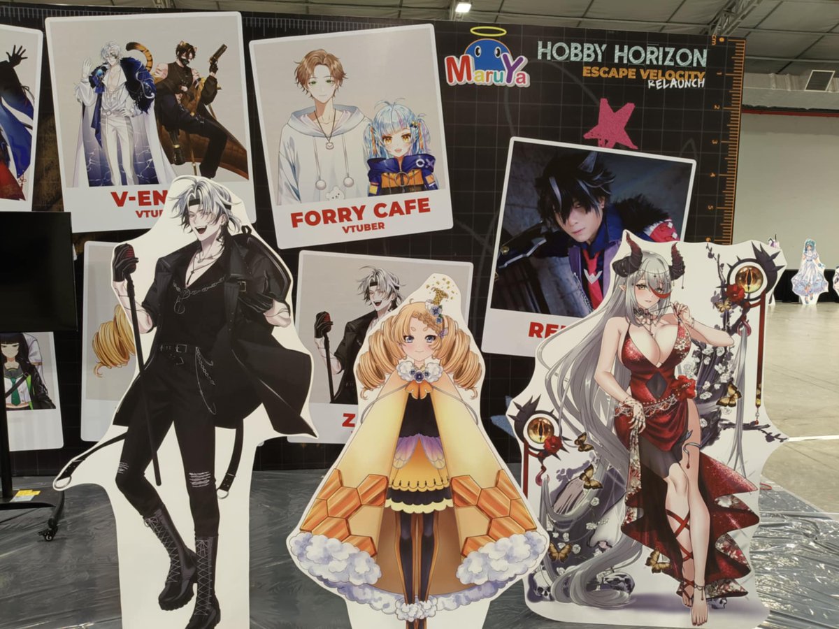 Maruya_Event's tweet photo. Thx a lot to #HH24 and #IndonesiaComicCon2024 for our good experience and your warm welcome Thx to our Vtuber partner
@ZaabVibeENT
@PaFeMiLK
@V_enur
@ForryCafe
@vwith_u
@Autumnia888
@OTL_Vtuber
for joining us at the international event! Hope we can have fun time again next years !!!