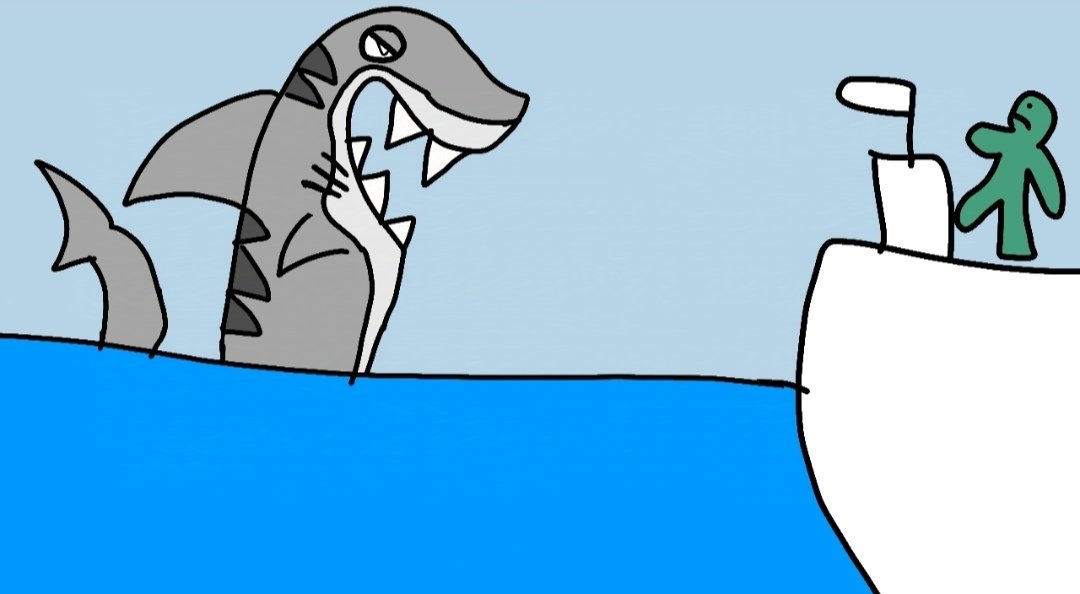ZerrorR's tweet photo. @LldWhite ATTEMPT OF MEGALODON THE REFF ITALIJI #saveukrainian #megalodon @dinosaurcomics #attempt https://t.co/TeEv0H36kJ