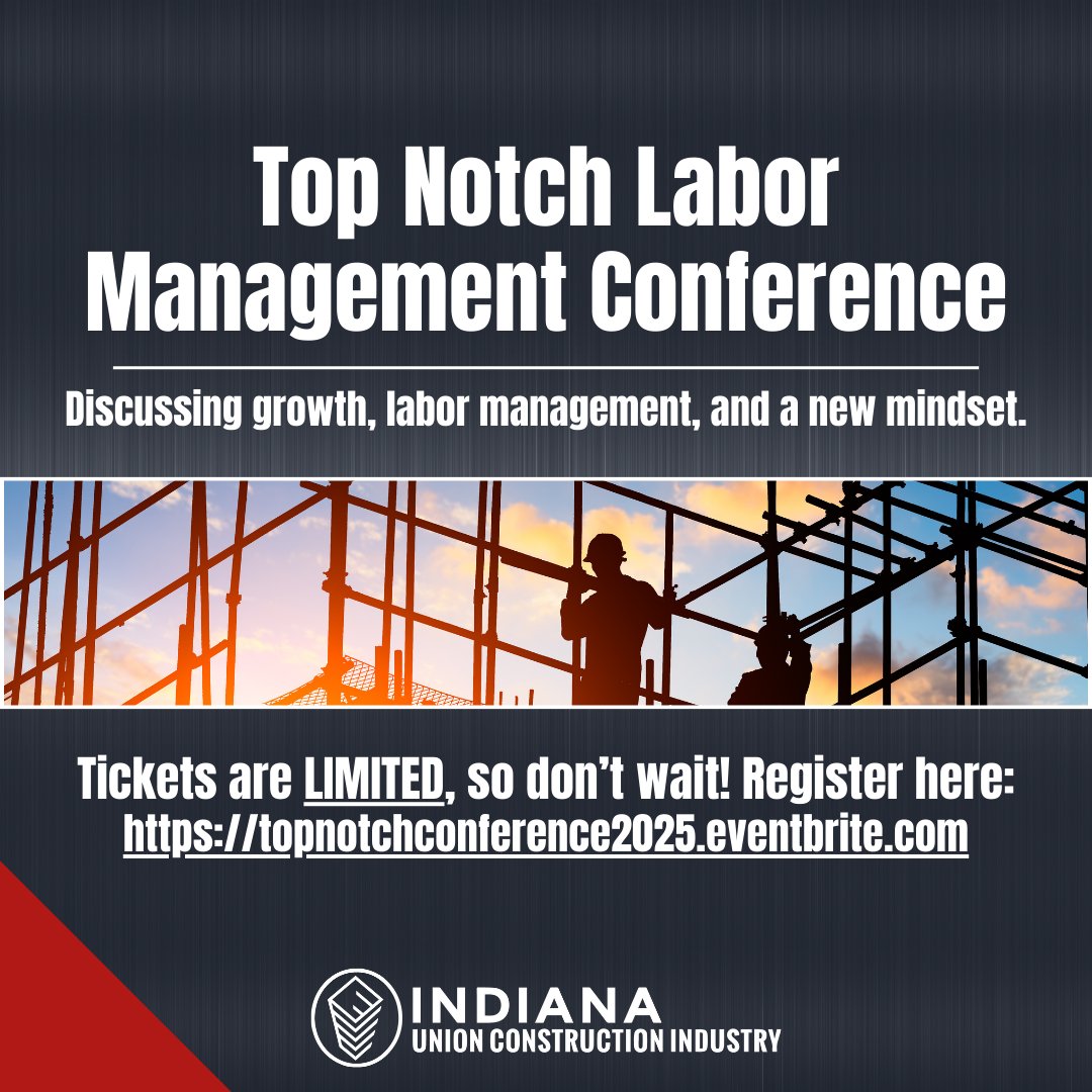 Indiana Union Construction Industry tweet media