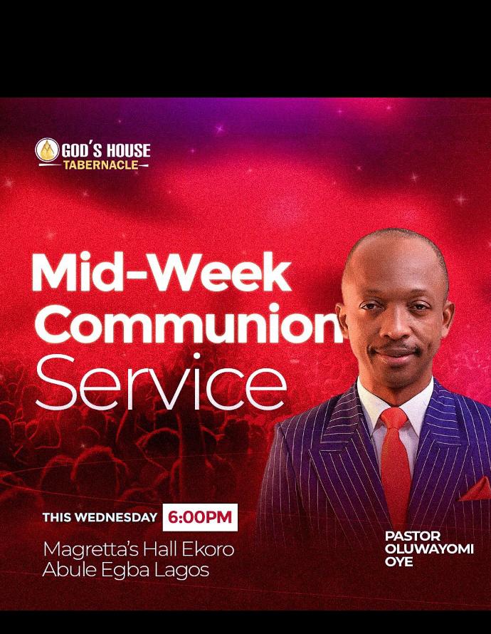 GodsHouseNG's tweet photo. It's Wednesday..
"The word of God is key. Faith is important but prayer is still the connecting factor"
"It's my month of powerful testimonies" that will speak of God's faithfulness and glory.
#Wednesdaymidweekservice
#Monthofpowerfultestimonies https://t.co/8oVVj5RiZi