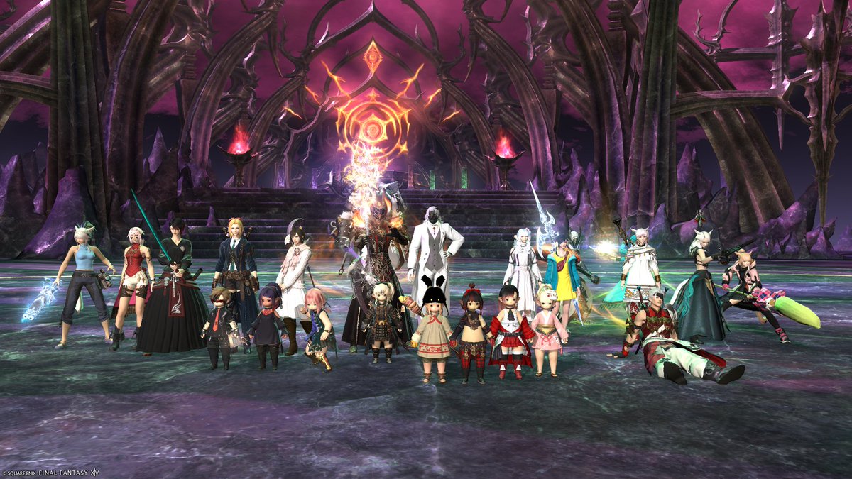 miuhare's tweet photo. 初見だけ24人のアライアンスレイド楽しかったー😊
企画してくれたSyunさんありがとうございました https://t.co/JJ8OkaEzAu