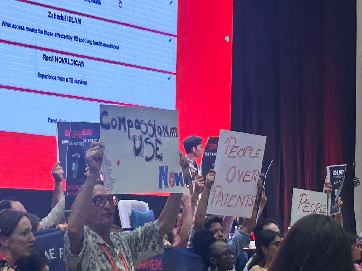 "Hoje, na <a href="/UnionConference/">The Union Conference</a>, a ADPP uniu-se a outras organizações em um apelo conjunto aos doadores, destacando a necessidade urgente de promover a equidade na alocação de fundos (33%) para o combate à #tb e a neccessidade de colocar as pessoas primeiro e nao o lucro. <a href="/StopTB/">Stop TB Partnership</a>