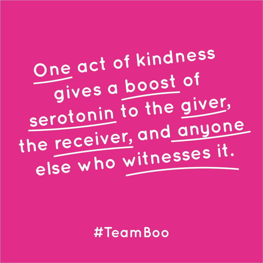 The triple magic of kindness.

#WorldKindnessDay