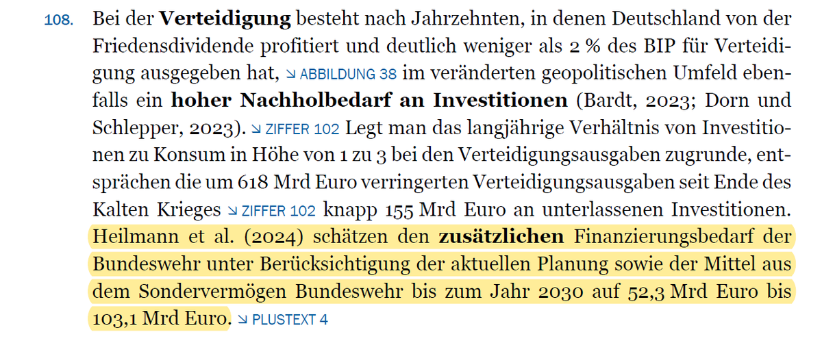 Felix Heilmann (@heilmannfelix) on Twitter photo Freue mich, dass das <a href="/SVR_Wirtschaft/">Sachverständigenrat Wirtschaft</a> Jahresgutachten mehrfach unsere <a href="/DezernatZ/">Dezernat Zukunft @dezernatzukunft.bsky.social</a>-Studie zu öffentlichen Finanzbedarfen zitiert. Ein guter Schritt im Sinne von Haushalts- und Fiskaldebatten, die gesellschaftliche Ziele vom Ende her mitdenken. <a href="/Fl_Schuster/">Florian Schuster-Johnson</a> Freue mich, dass das <a href="/SVR_Wirtschaft/">Sachverständigenrat Wirtschaft</a> Jahresgutachten mehrfach unsere <a href="/DezernatZ/">Dezernat Zukunft @dezernatzukunft.bsky.social</a>-Studie zu öffentlichen Finanzbedarfen zitiert. Ein guter Schritt im Sinne von Haushalts- und Fiskaldebatten, die gesellschaftliche Ziele vom Ende her mitdenken. <a href="/Fl_Schuster/">Florian Schuster-Johnson</a>