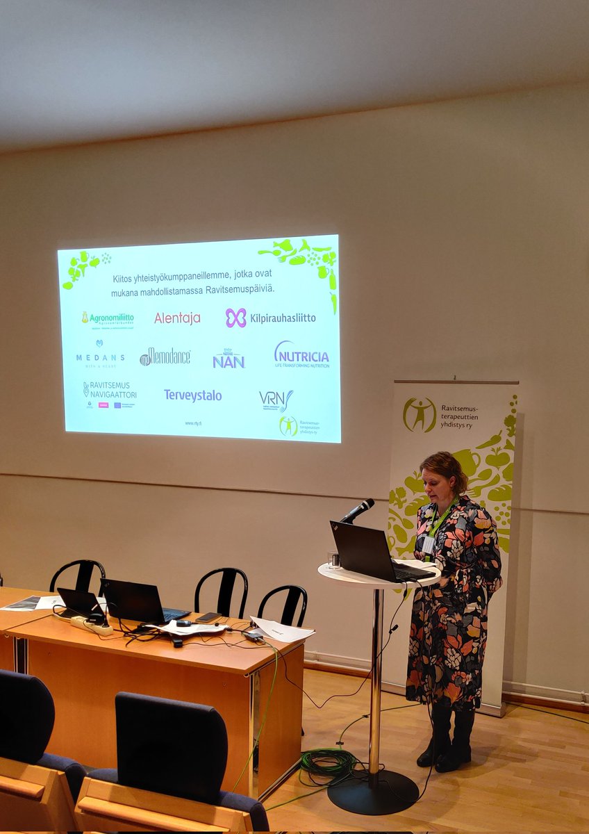 Ravitsemuspäivät ovat tulleet päätökseensä tältä vuodelta. Kiitos kaikille osallistujille informatiivisista päivistä ja kohtaamisista☺️ Ensi vuonna nähdään jälleen marraskuun toisella viikolla, jolloin teemana on ruoansulatuskanavan sairaudet.

#ravitsemus #ravitsemuspäivät