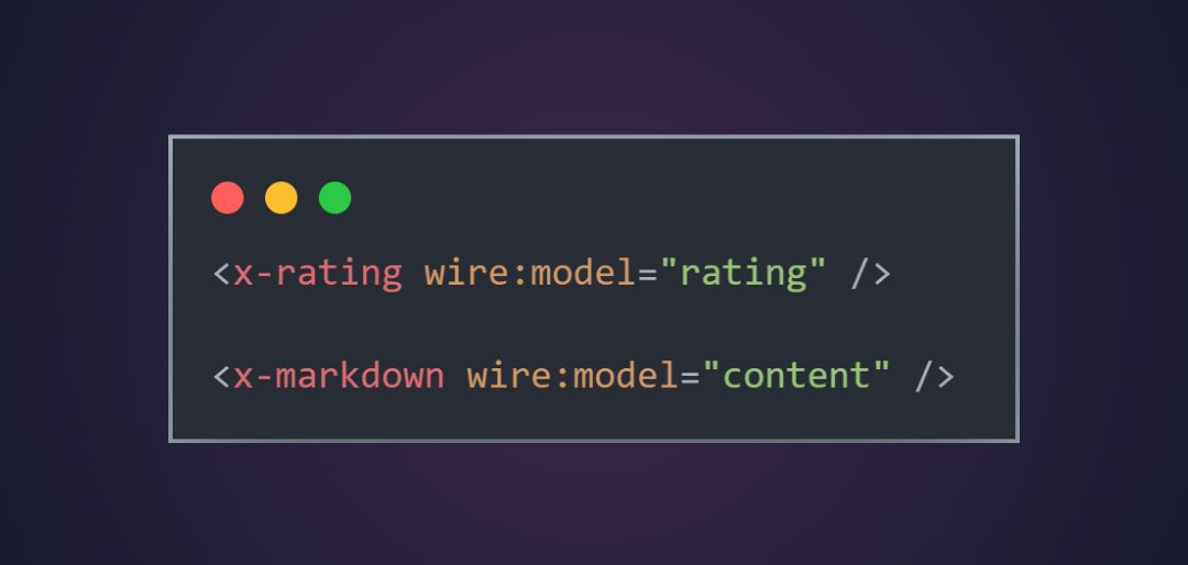 DeveloperMithu's tweet photo. The next #TallCraftUI release will bring Markdown and Rating components🛠️

👀keep an eye on:
https://t.co/6sPF6v825E

#laravel #livewire #tallstack #components https://t.co/ketbQMIZkc