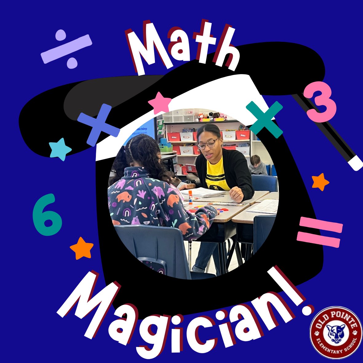 Meet Ms. Graham, one of our amazing 4th-grade teachers at The Pointe! She’s a true math magician, helping students build a strong foundation by focusing on vocabulary that deepens their understanding of math concepts.
