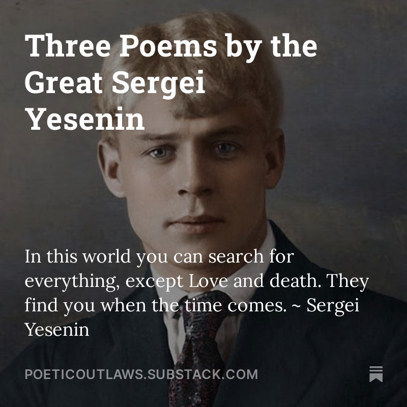 Poetic Outlaws on X: 