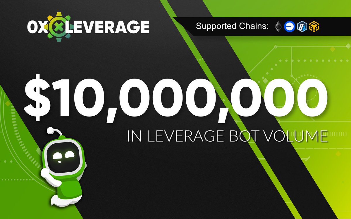 0xleveragebot's tweet image. What an amazing milestone!

#0XL has officially hit $10,000,000 USD in bot volume

Thank you to everyone who has made this possible

@ethereum @base @arbitrum @BNBCHAIN 

Linktr.ee/0xleverage
