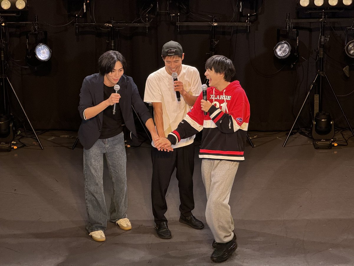 BOYSANDMENinfo's tweet image. ／
辻本達規×寺坂頼我×松岡拳紀介『RED３ いびがわマラソンお疲れ様会』📣
＼

いびがわマラソンランニング中の思い出話炸裂🤣
ありがとうございました‼️

#いびがわマラソン #RED3 #Forever
#BOYSANDMEN #ボイメン #辻本達規
#寺坂頼我
#BMK #松岡拳紀介
