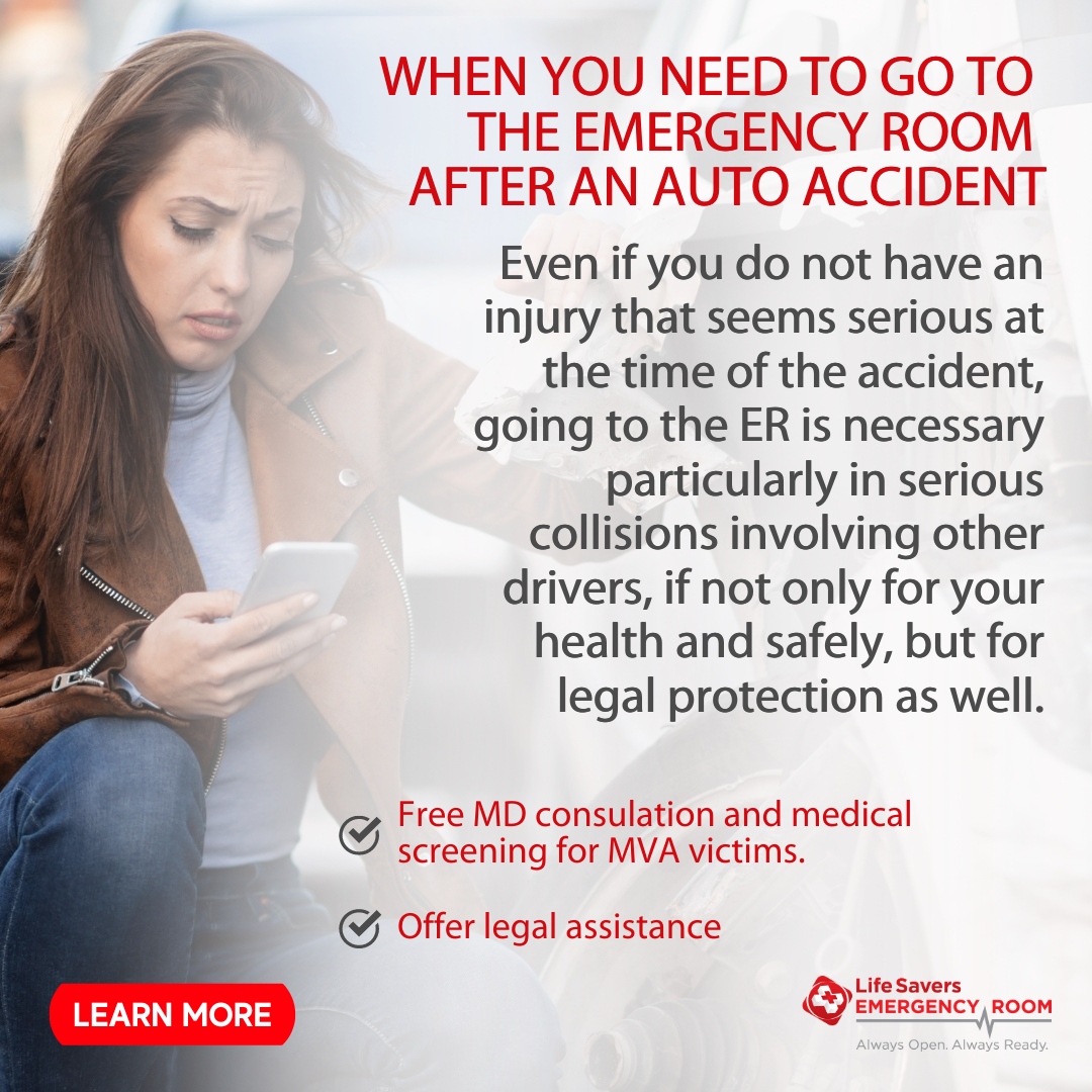 LifeSaversERTX's tweet photo. Even if your injury is not life-threatening, a visit to the ER will rule out any potential injuries that appear once the adrenaline wears off.

Visit our website to learn more:
https://t.co/Qu7a2CKQbb

#lifesaverser #lifesaversemergencyroom https://t.co/qVyebagsvw