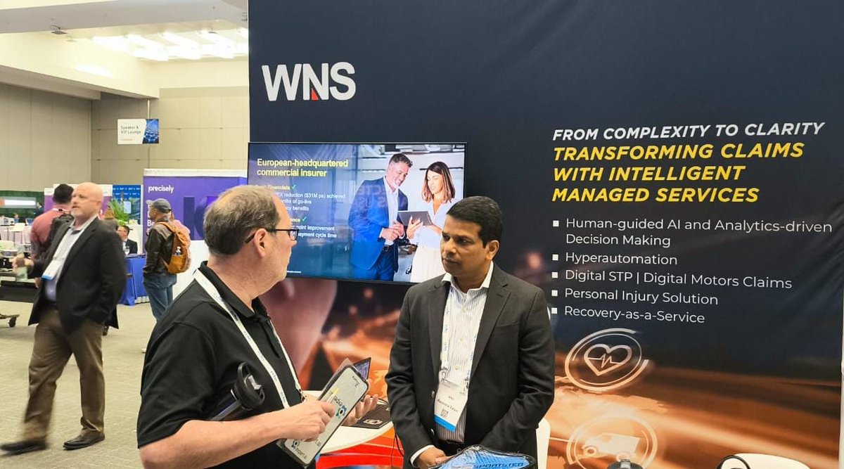 wnsholdings's tweet image. WNS is live at Connected Claims USA 2024! Visit booth #504 to learn how our #digital-first solutions—#Subrogation-as-a-Service and #ClaimsManagement—can transform your operations. Catch Alex Kloubek’s panel for insights on minimizing indemnity spend: bit.ly/CU3_T
