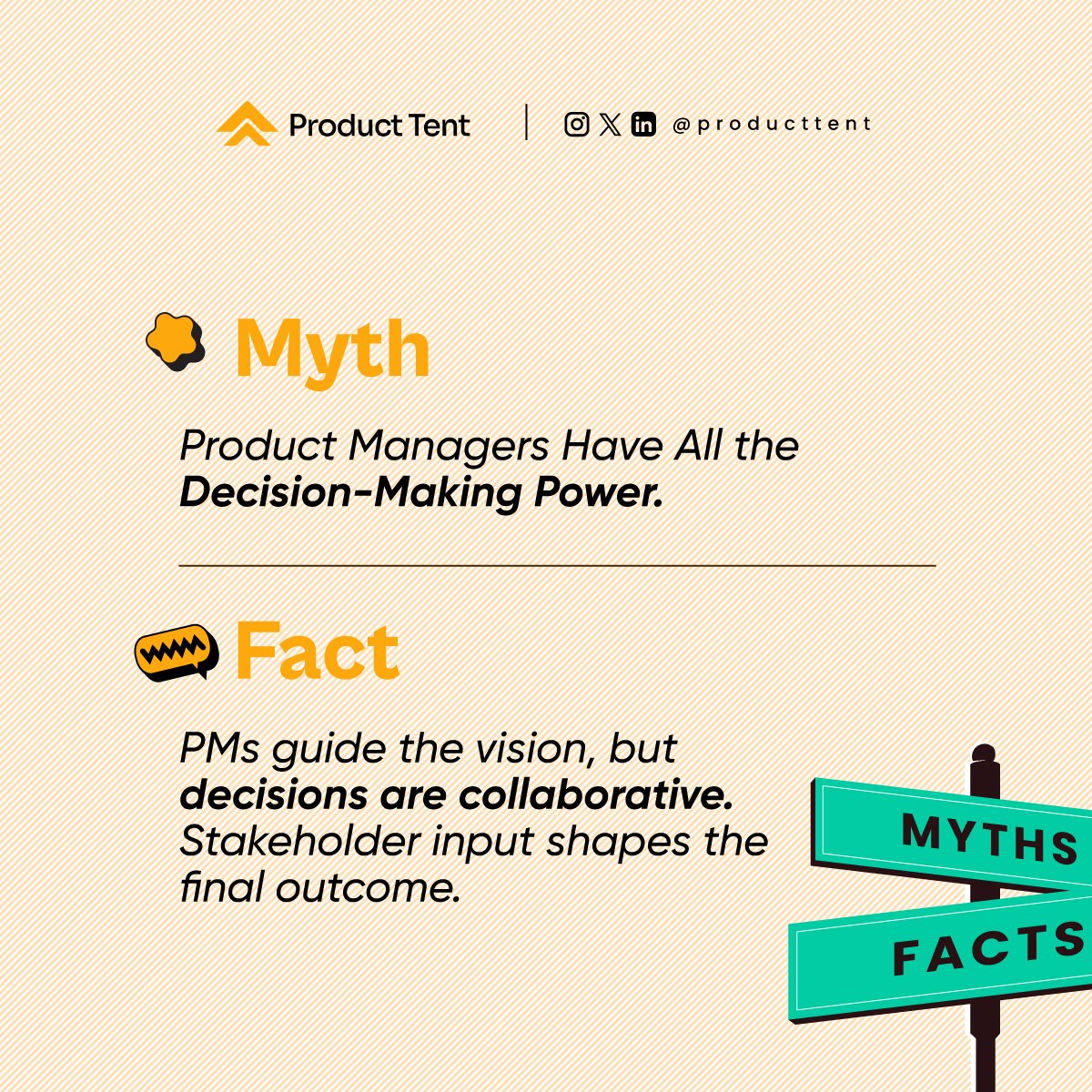 ProductTent's tweet photo. Thinking about a career in Product Management? 🤔 Don’t let common myths hold you back!  

Join our PM community for insights and guidance. 
https://t.co/hhG3ZWsnrH

 #ProductManagement #PMMyths #CareerJourney https://t.co/58f4hZkLdb