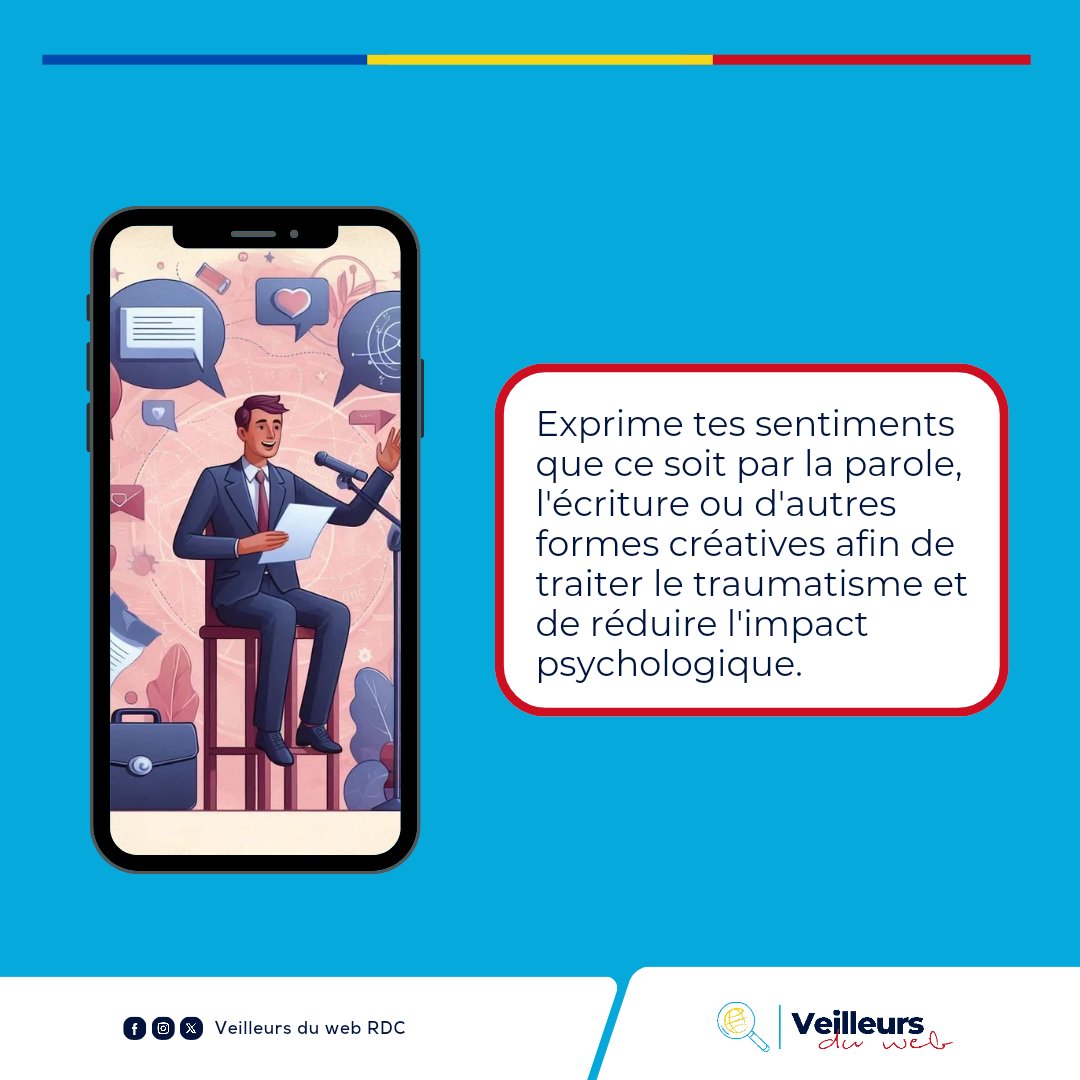 veilleursduweb's tweet photo. Que faire lorsque toi ou ton proche est victime de violence en ligne et que cela a des répercussions sur sa santé mentale et physique ? 

Découvre ci-dessous quelques astuces à mettre en pratique face à de telles situations. https://t.co/uLk9Byl30x