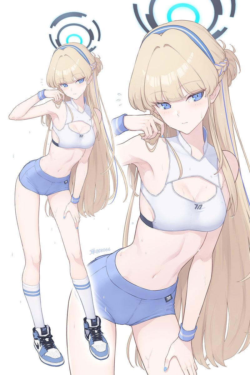 #いいひざの日 #ブルアカ
トキ放熱中...💦 