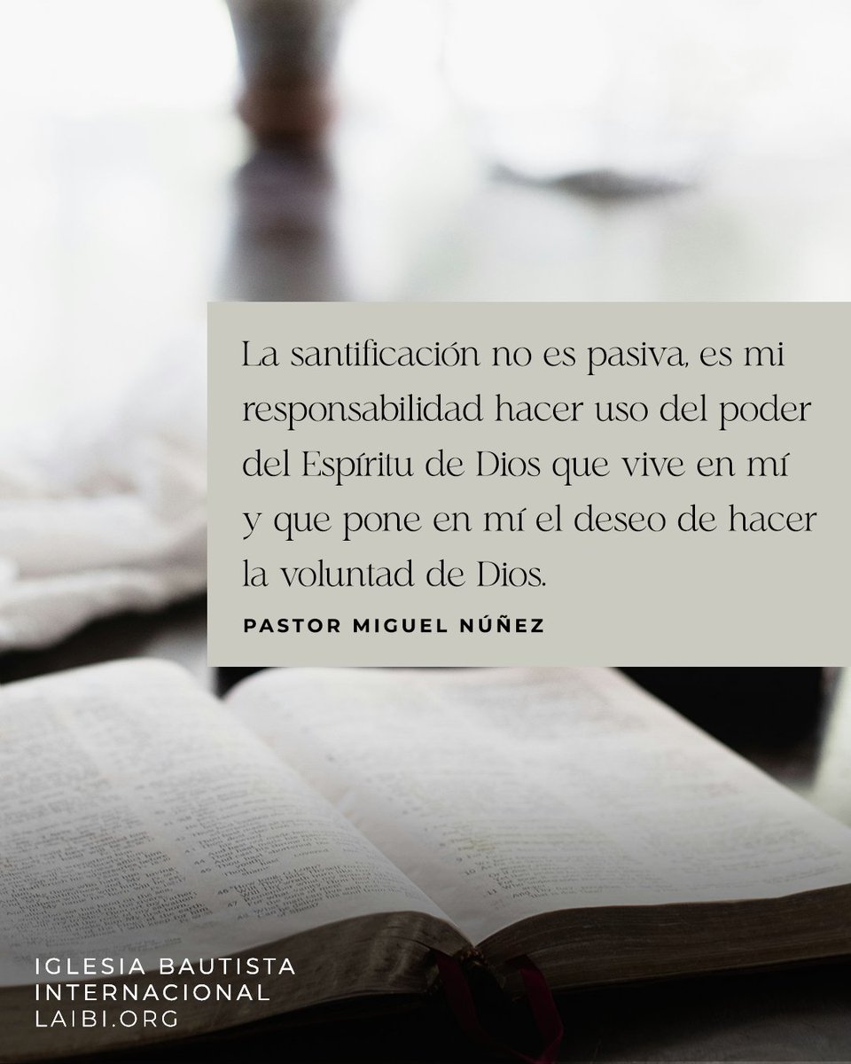 LaIBI's tweet image. Tomado del sermón “El enfoque de tu mente determina cómo vives” predicado por el pastor Miguel Núñez basado en Romanos 8:5-8. Puedes ver este sermón haciendo clic aquí: youtu.be/Zq79RemKnPE
