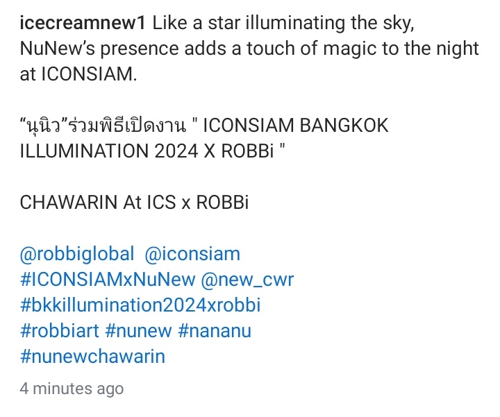 icecreamnew's tweet photo. Let's start posting also on IG!

Format 👇
@robbiglobal  @iconsiam
#ICONSIAMxNuNew @new_cwr
#bkkillumination2024xrobbi
#robbiart #nunew #nananu
#nunewchawarin https://t.co/2ioIiP6rIR