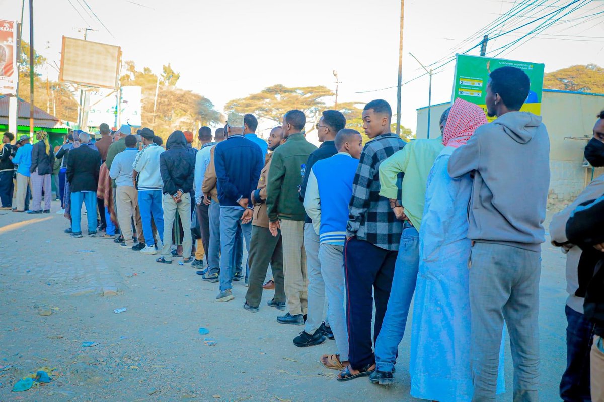 Jama Noor (@jamanoor) on Twitter photo Today, weāre witnessing a peaceful & enviable democratic exercise in #Somalilandelection2024. I hope the <a href="/SLNECHQ/">Somaliland National Electoral Commission (SLNEC)</a> will conclude the election in a free & fair manner - and that the presidential candidates/parties will respect the publicās wishes. Indeed, so much to be proud of!š Today, weāre witnessing a peaceful & enviable democratic exercise in #Somalilandelection2024. I hope the <a href="/SLNECHQ/">Somaliland National Electoral Commission (SLNEC)</a> will conclude the election in a free & fair manner - and that the presidential candidates/parties will respect the publicās wishes. Indeed, so much to be proud of!š