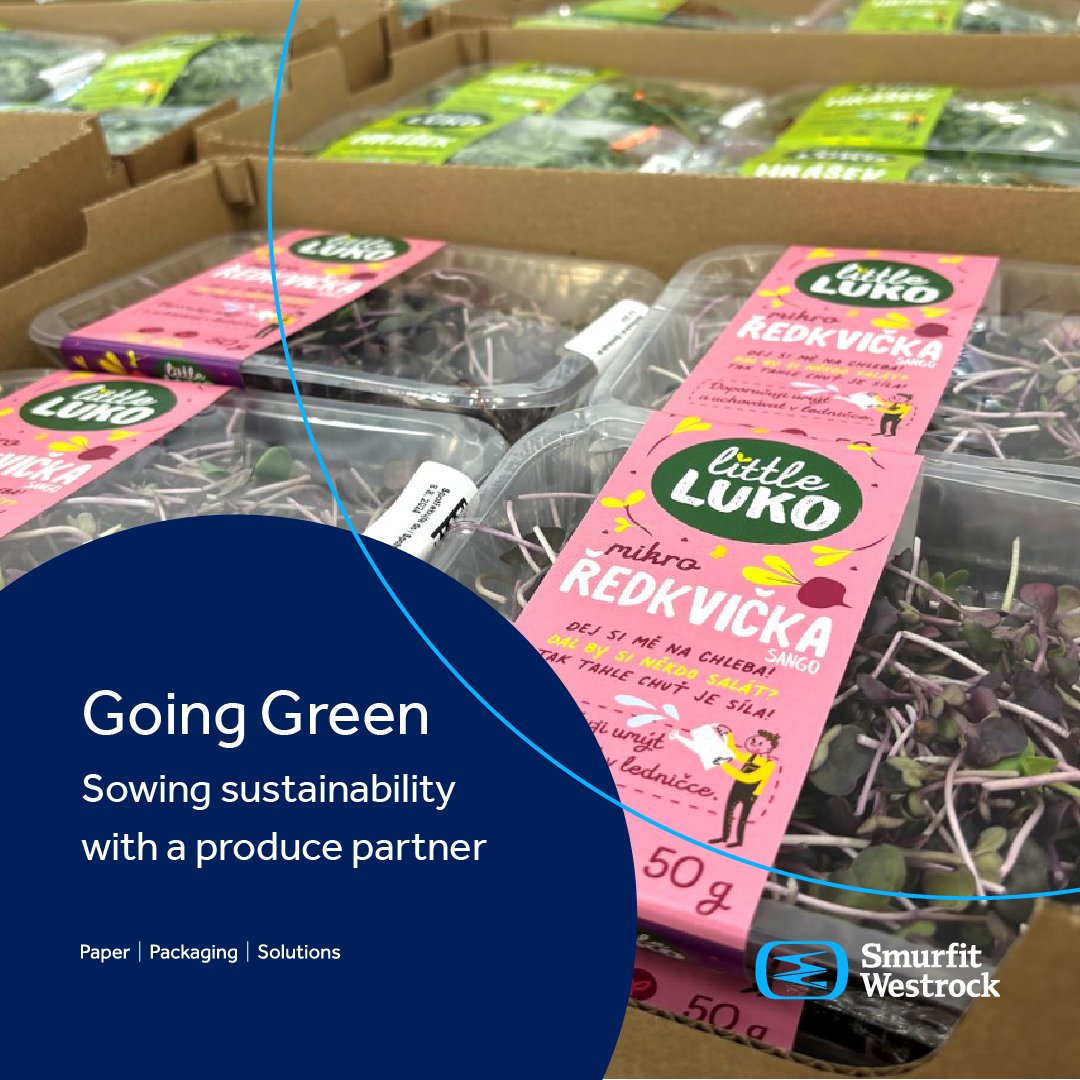 Czech produce company Little Luko grows its premium microgreens with chemical-free practices, so its brand ethos was a natural fit for Smurfit Westrock’s #sustainable #packaging. 
smurfitkappa.com/innovation/suc…