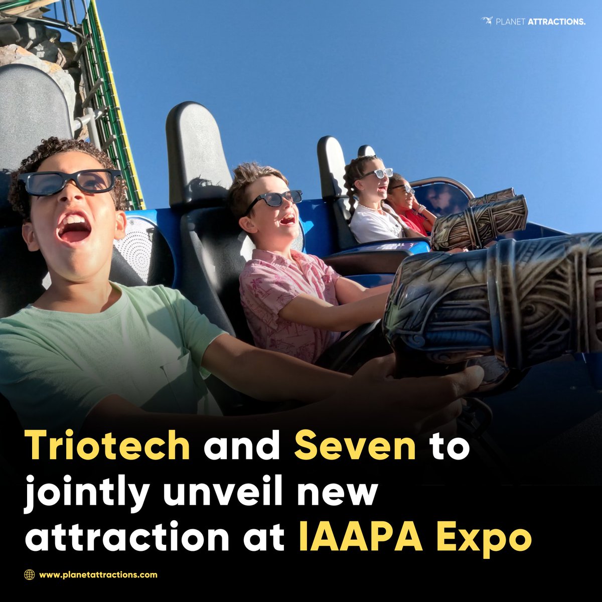 Planet Attractions (@plntattractions) on Twitter photo Triotech and leading Saudi development partner Seven are set to jointly unveil the details of their latest project during this year’s IAAPA Expo. t.ly/prDvp
<a href="/Triotech1/">Triotech</a> | <a href="/saudi_SEVEN/">SEVEN مشاريع الترفيه السعودية</a> | <a href="/IAAPAHQ/">IAAPA</a> | <a href="/IAAPANA/">IAAPANorthAmerica</a> | #IAAPAExpos Triotech and leading Saudi development partner Seven are set to jointly unveil the details of their latest project during this year’s IAAPA Expo. t.ly/prDvp
<a href="/Triotech1/">Triotech</a> | <a href="/saudi_SEVEN/">SEVEN مشاريع الترفيه السعودية</a> | <a href="/IAAPAHQ/">IAAPA</a> | <a href="/IAAPANA/">IAAPANorthAmerica</a> | #IAAPAExpos