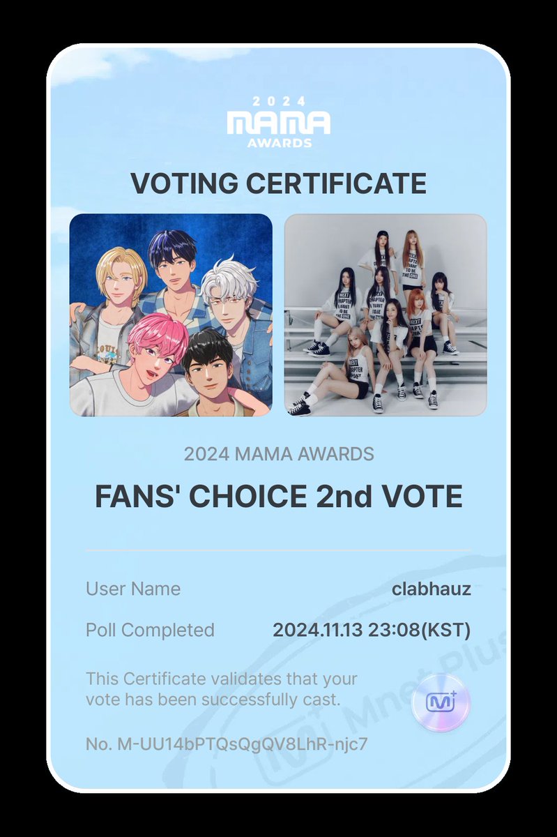 #2024MAMAAWARDS #MnetPlus #FANSCHOICE #PLAVE