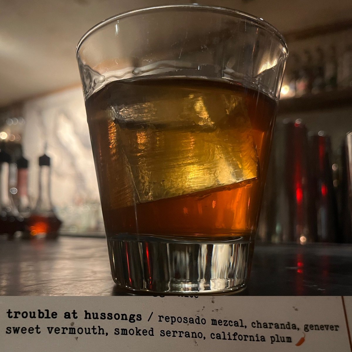 New - and awesome! - cocktail alert, at New York City’s Seeyamanana. Hussong’s - #IYKYK. #genever #realdutchgenever