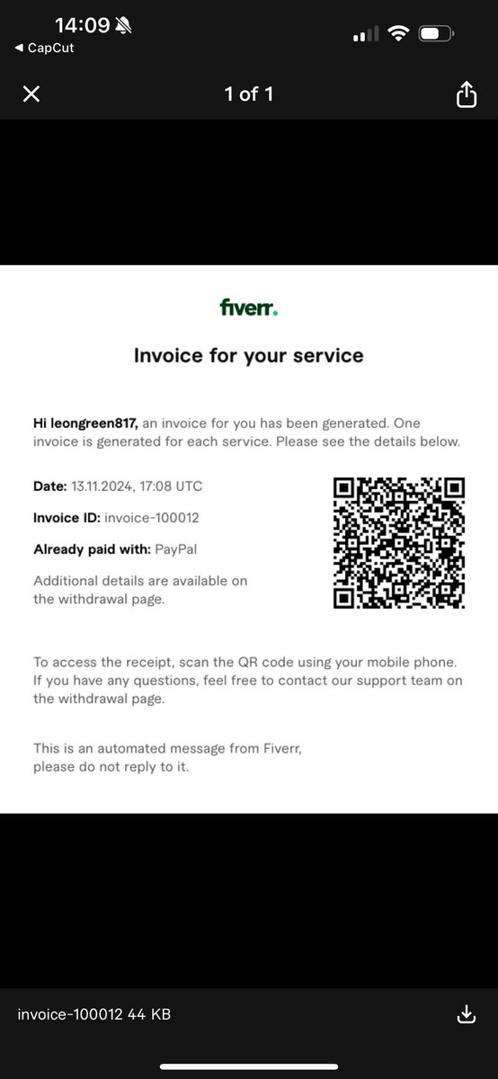 Please nobody fall for this Fiverr scam…. It’s honestly so obvious 😂 #Fiverr #freelancer