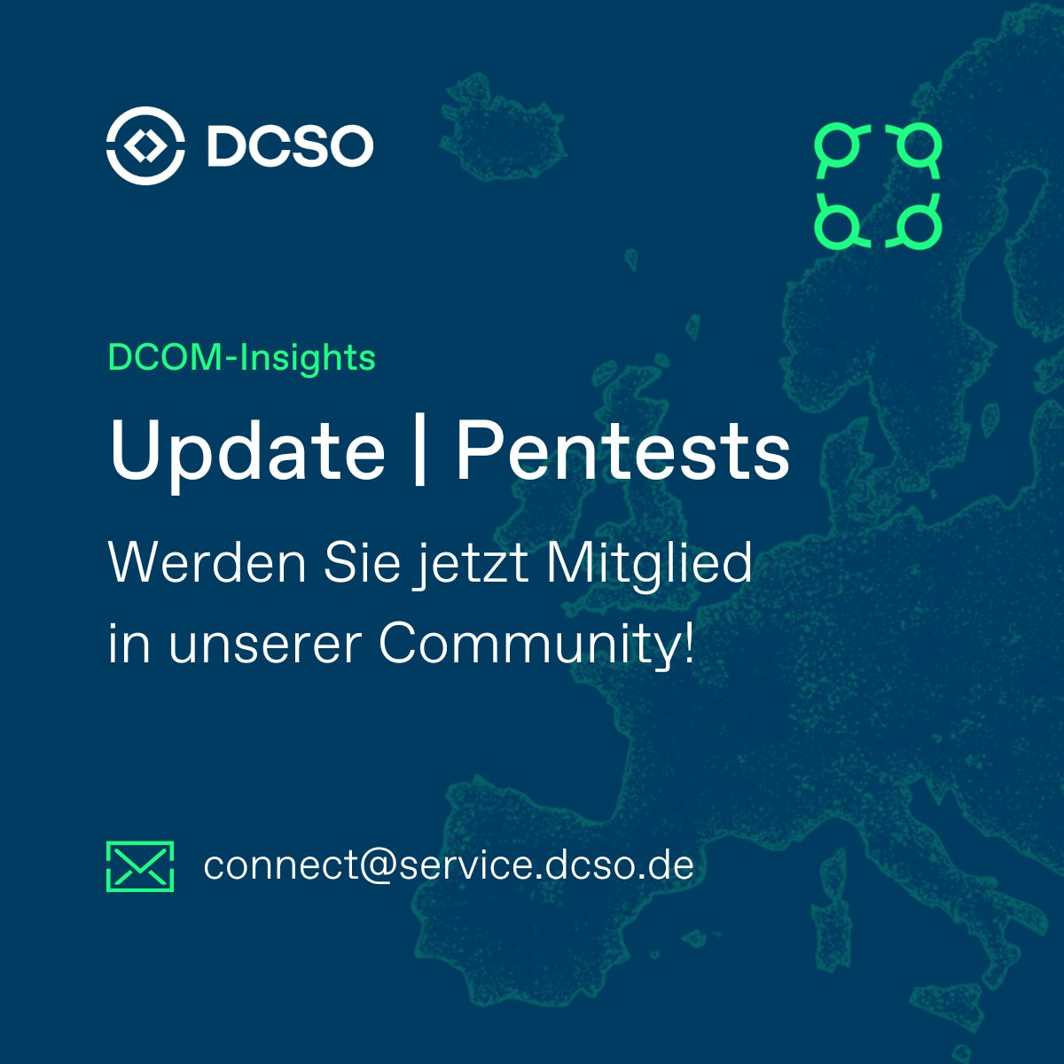🌐 #𝗗𝗖𝗦𝗢-#𝗖𝗼𝗺𝗺𝘂𝗻𝗶𝘁𝘆 𝗜𝗻𝘀𝗶𝗴𝗵𝘁𝘀: #𝗣𝗲𝗻𝘁𝗲𝘀𝘁𝘀 🌐

Diese Woche: 𝗦𝗶𝗰𝗵𝗲𝗿𝗵𝗲𝗶𝘁𝘀𝗮𝗻𝗳𝗼𝗿𝗱𝗲𝗿𝘂𝗻𝗴𝗲𝗻

⬪ 𝗣𝗿ü𝗳𝗸𝗼𝗺𝗽𝗲𝘁𝗲𝗻𝘇

⬪ 𝗖𝗹𝗼𝘂𝗱-𝗣𝗲𝗻𝘁𝗲𝘀𝘁𝗶𝗻𝗴 𝗶𝗻 𝗔𝘇𝘂𝗿𝗲

Jetzt Mitglied werden!👉 bit.ly/458WGIY