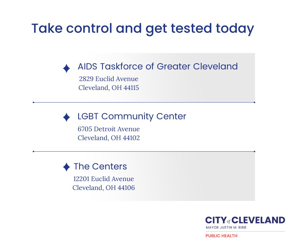 CleDPH's tweet photo. Wondering where to get STI testing? There are options near you.
 
#GetTested #KnowYourStatus #HIVProgram #CDPH https://t.co/z0X8uNPDwQ