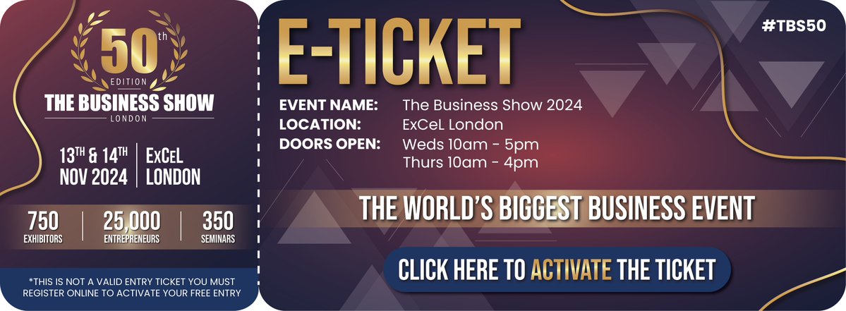 Delighted to be media partners with THE BUSINESS SHOW! One of Europe’s premier business events is taking place @EXCELLondon TODAY &amp; TOMORROW 13th/14th Nov! 

Link: eventdata.uk/Forms/Form.asp…

#CMBL18 #MyBarnetTV #MyBrentTV #MyHarrowTV #MyEalingTV #MyCityOfWestminsterTV #RomaniaUKTV