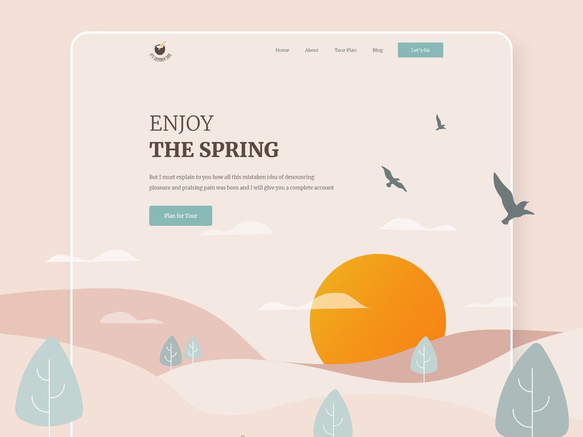 Ruhul_Aminnn's tweet image. Spring Getaway Website Exploration

#SpringGetaway #VacationWebsite #UIExploration #TravelDesign #UXInspo #WebDesign #DesignPortfolio #TravelWebsite #SpringBreak