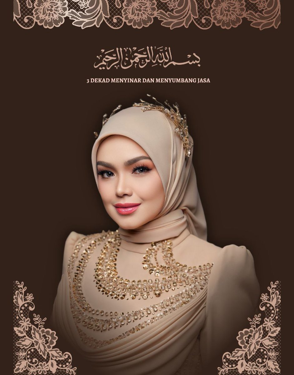 sopietamdjis's tweet photo. Tahniah Siti Nurhaliza. Biduanita ke-3 negara secara rasmi . 
#BiduanitaNegaraSitiNurhaliza #TahniahSitiNurhaliza #ASN2024 #SejarahSitiNurhaliza https://t.co/1e97cDHEy0