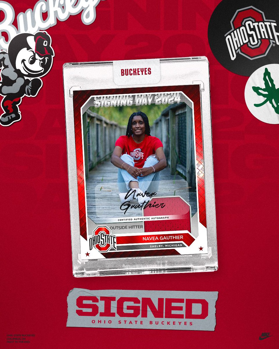 Buckeye Nation we have a 🚨BUCKEYE FOR LIFE🚨

Help us welcome <a href="/naveagauthier/">Navea Gauthier</a> 🌰

#GoBucks