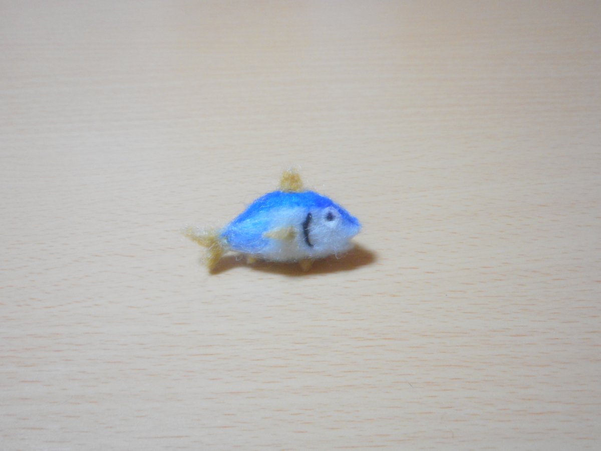 amarimyouga's tweet photo. 鰹。
 #羊毛フェルト #カツオ https://t.co/qrnmdHcD1D