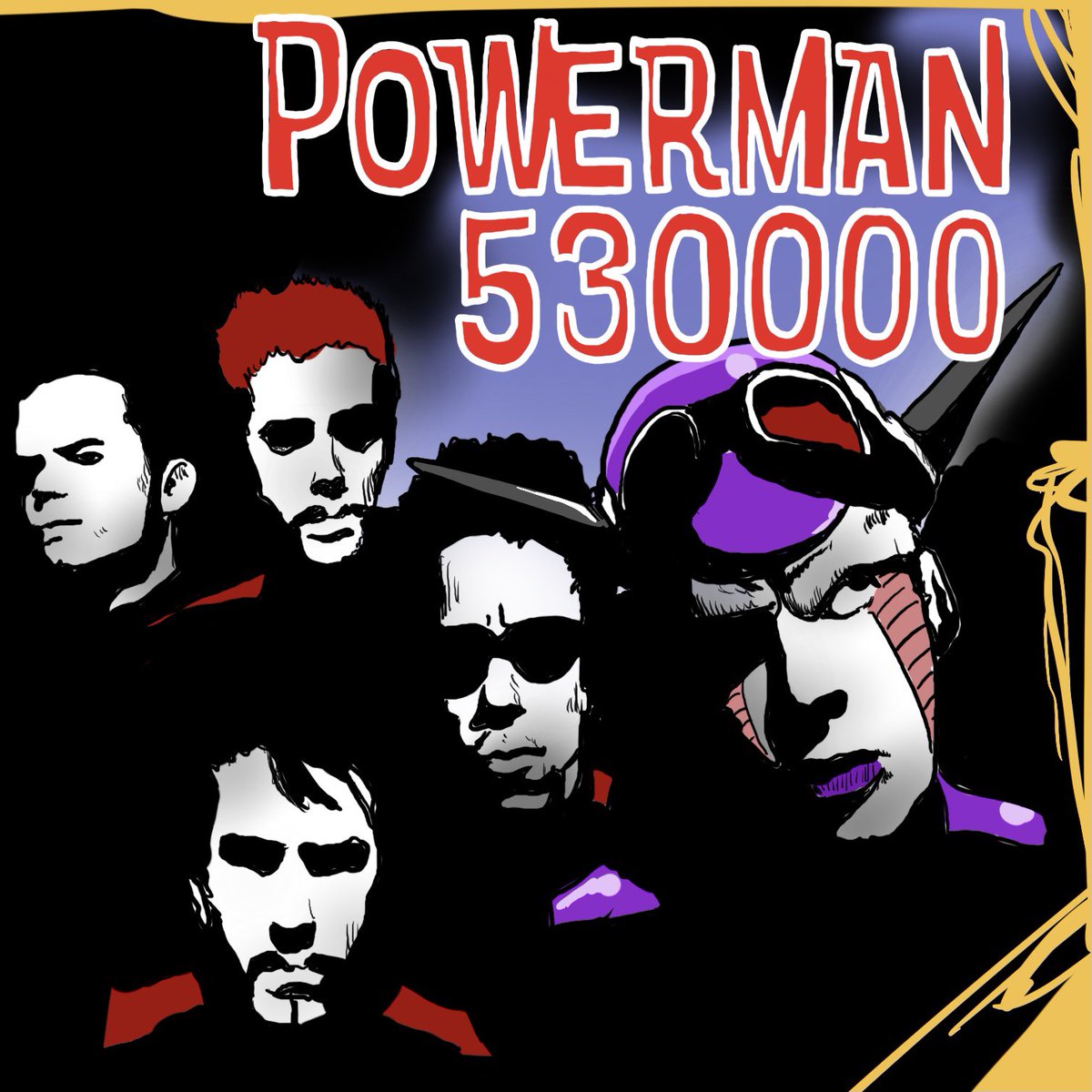hakida_menituru's tweet photo. 今朝目を覚ましたと同時に思いつきました…スミマセン…
#Powerman5000
#PM5K
#53万です https://t.co/zxIjqja49q
