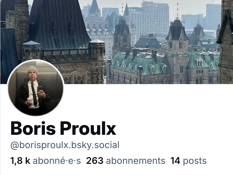 borisproulx's tweet image. Adieu X