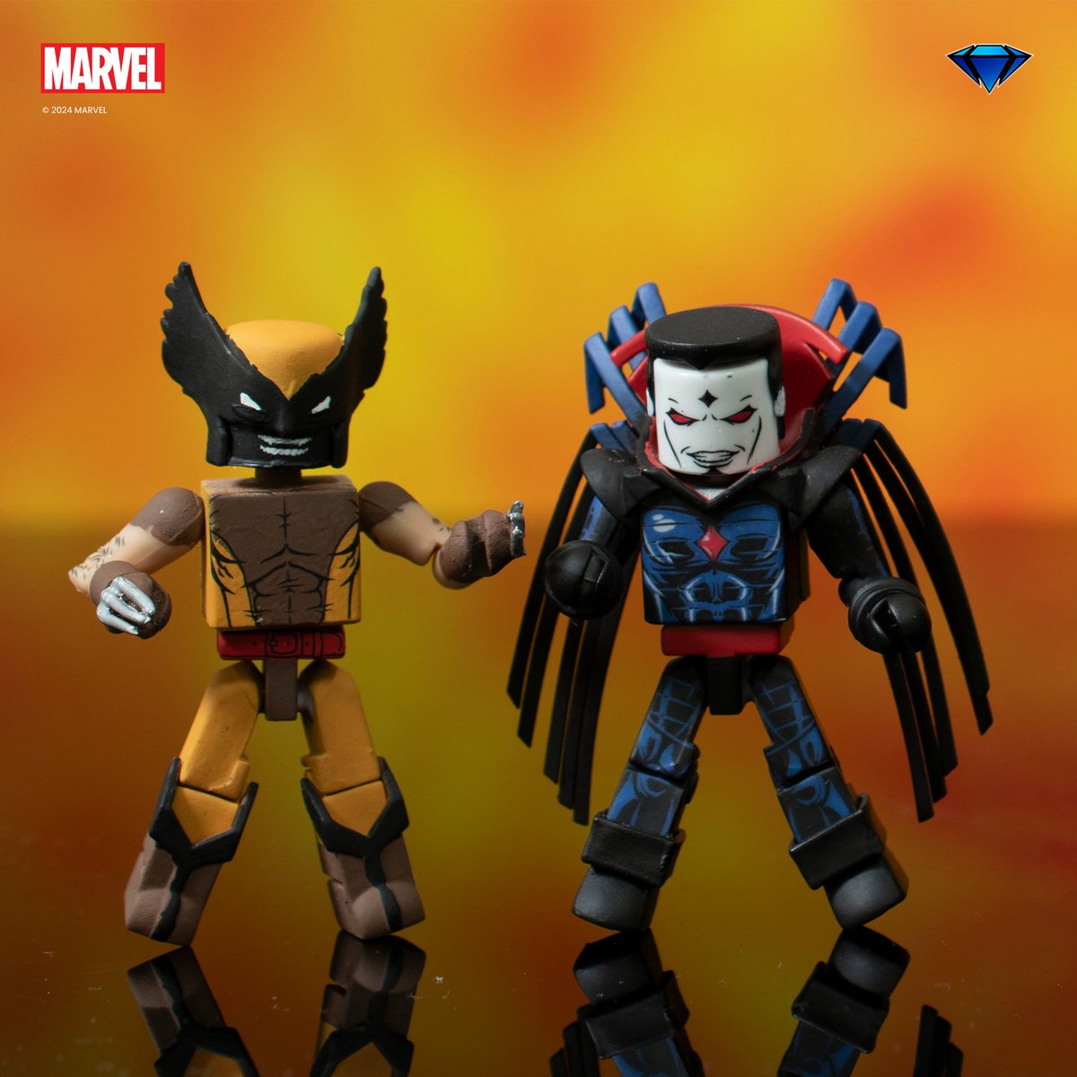 CollectDST's tweet image. The #MarvelComics #XMen: Inferno #Minimates Box Set includes the Goblin Queen, the demon N’Astirh, Mr. Sinister, a demon-possessed Wolverine, Magik, and baby Cable! Now available to pre-order. bit.ly/XMenInfernoMM

#Marvel #CollectDST #diamondselecttoys