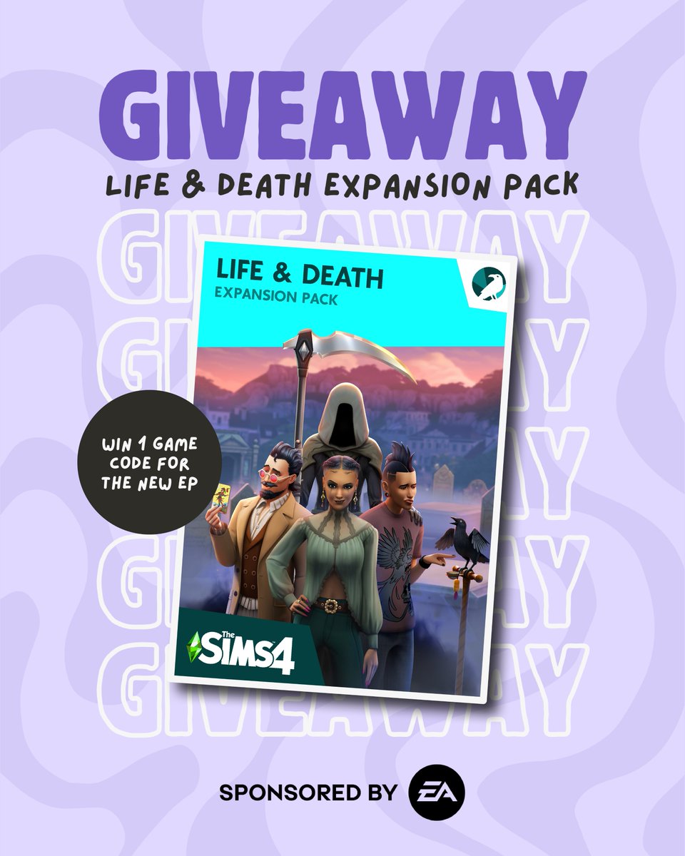 sofythesim's tweet photo. #EAPartner | LIFE &amp; DEATH GIVEAWAY 💌

Thanks to EA, I’m giving away 1 copy of this Sims pack to a random winner!

➡️ Follow me
➡️ Like &amp; retweet
⏰ Ends November 20 6PM CET

Check out the official builds I made for the pack:
▶️ https://t.co/Ve8iNHO6hG
▶️ https://t.co/fJvpCXapgm https://t.co/2dsKdZja9p