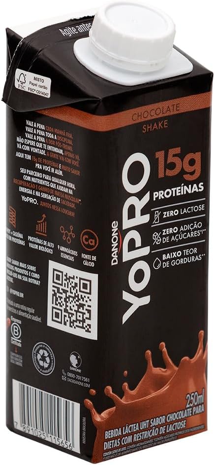 promocoesday's tweet photo. Aproveite uma dose de proteína com sabor! A bebida YoPRO traz 15g de proteínas em cada unidade de 250ml, perfeita para acompanhar sua rotina de treinos e lanches rápidos. O pack com 12 unidades está com 18% de desconto, por apenas R$71,19.
https://t.co/5ObcURB3rm

#YoPRO https://t.co/mCts3tqXxj