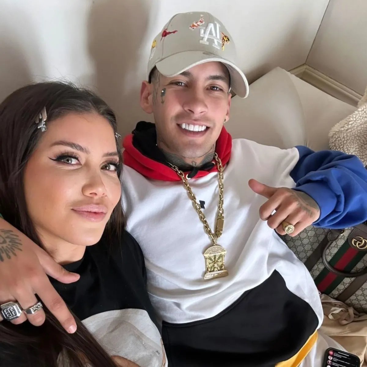 Mañana Wanda y L-Gante visitarán a Migue Granados en "Soñé Que Volaba" luego de confirmar su romance en redes.