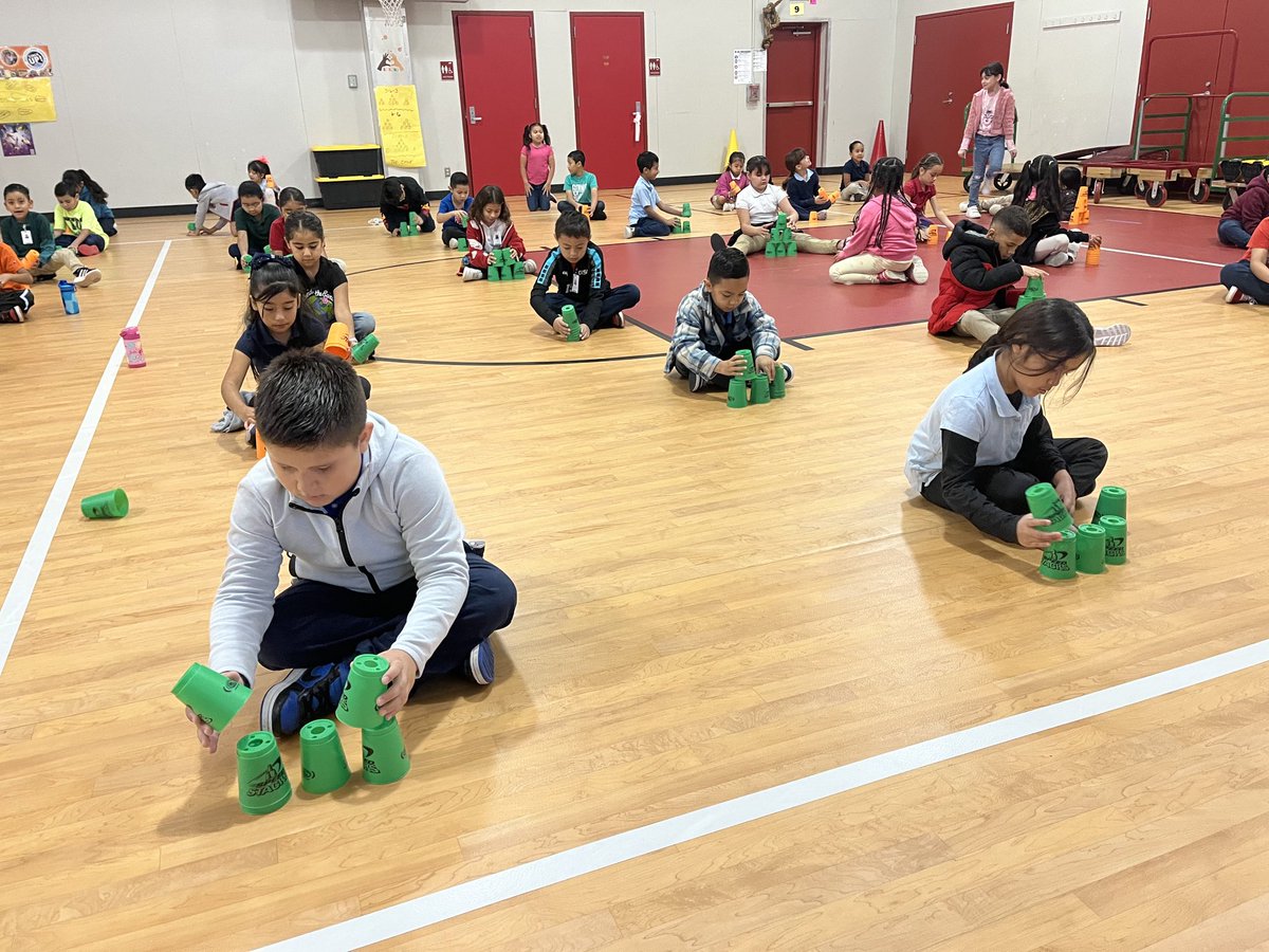 livelype's tweet image. Rested and ready for Day 2 #stackup #stackup24 starting with 63 2nd graders with ⁦@SpeedStacksInc⁩ ⁦⁦@SpeedStacks_com⁩ #iisdpe