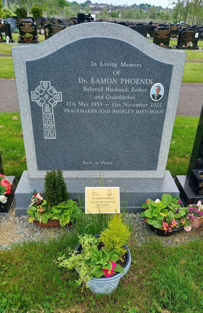 On the 2nd anniversary of the death of Dr Éamon Phoenix, his family have launched a new charitable foundation in his memory. More details within this link: eamonphoenixfoundation.com
[Photo courtesy of Peter McCabe]