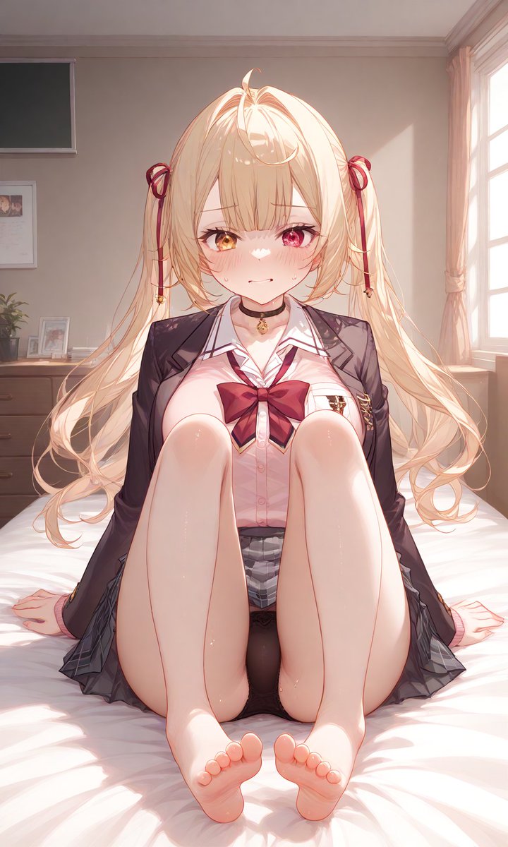 Shin_Aiart_'s tweet photo. 【リクエスト】
にじさんじの星川サラさん🌟 (制服・素足・下着) https://t.co/cUhHmQfwxX