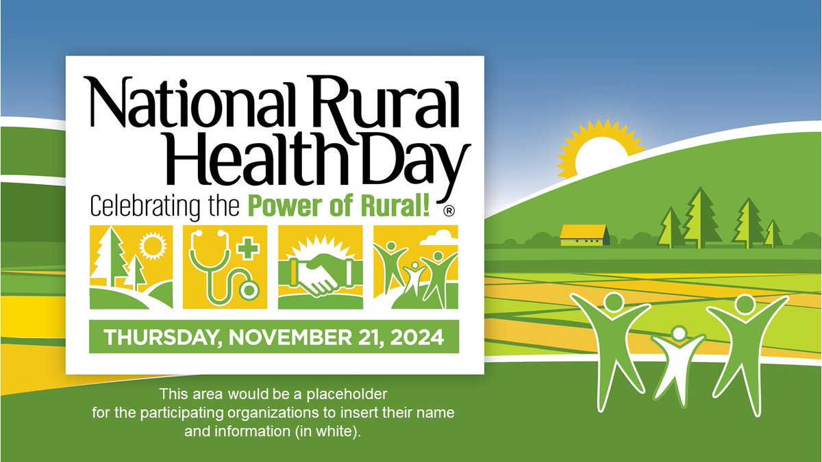 Today, on #NationalRuralHealthDay, we celebrate the #PowerOfRural and the spirit of #rural Louisiana. Join us in honoring the dedicated healthcare providers, State Offices of Rural Health, and rural stakeholders making a difference in these communities. buff.ly/4eryy7G